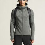ADV Explore Power Fleece Hood Jkt Herre