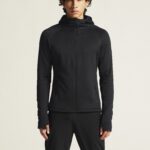 ADV Explore Power Fleece Hood Jkt Herre