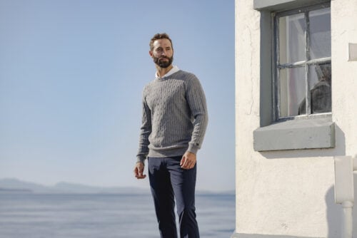 Blakely Knitted Genser Herre