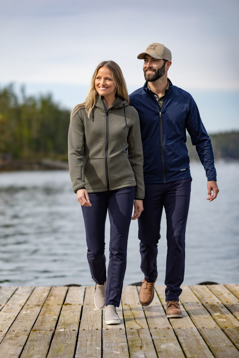 Pemberton Hood Full Zip Dame