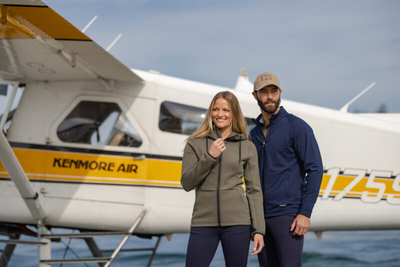 Pemberton Hood Full Zip Dame