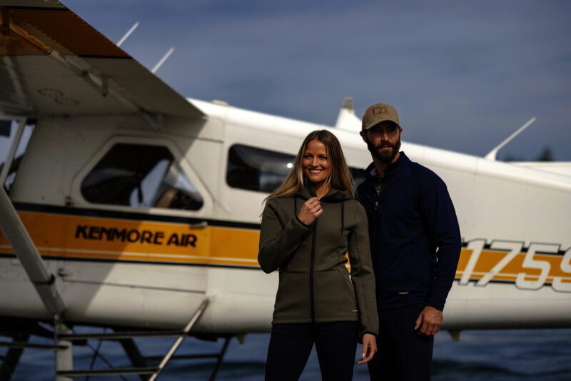 Pemberton Hood Full Zip Dame