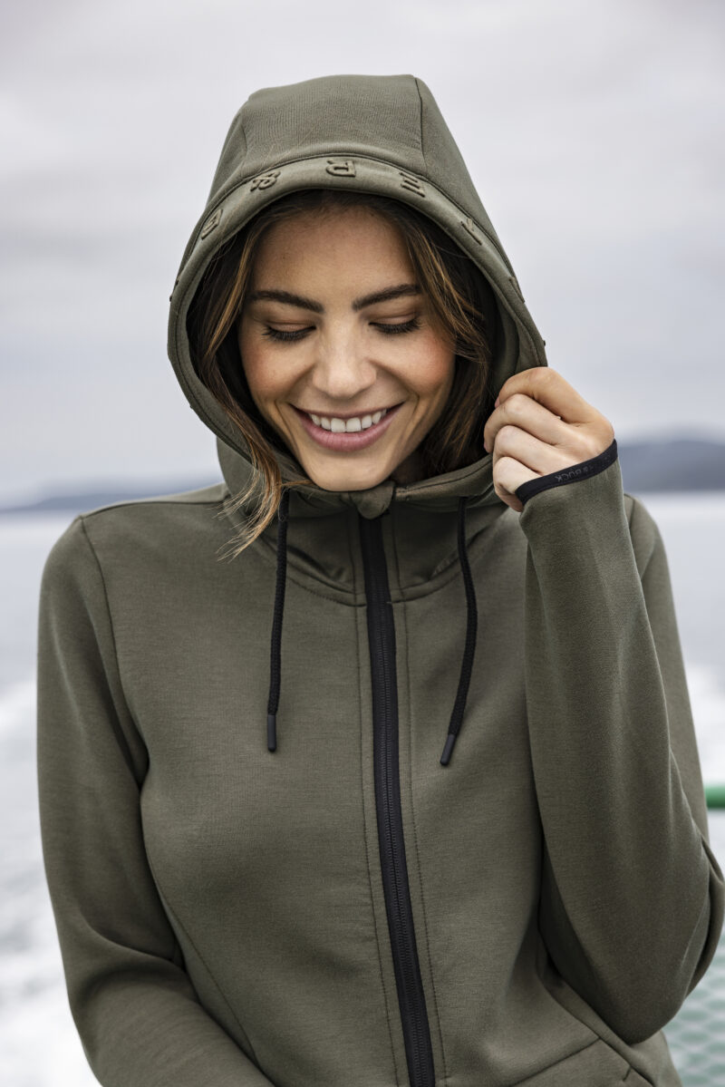 Pemberton Hood Full Zip Dame