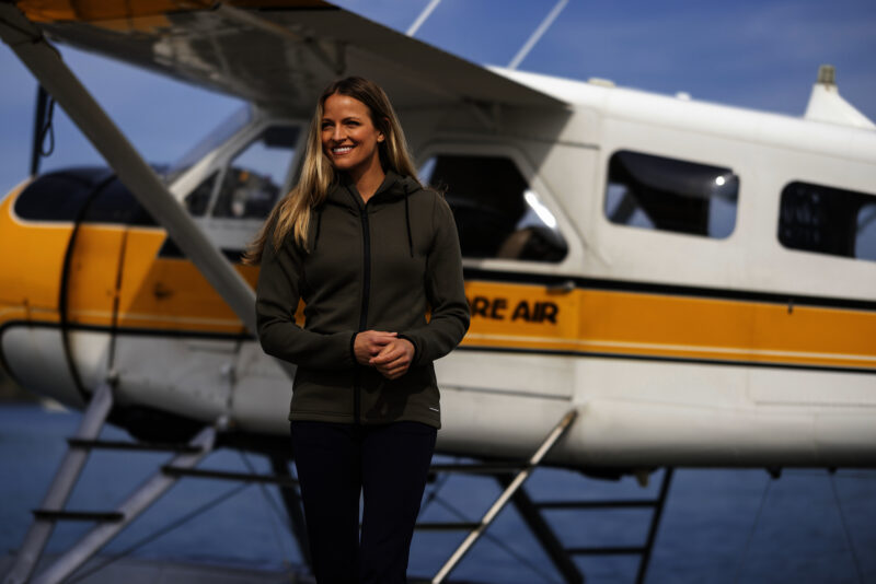 Pemberton Hood Full Zip Dame